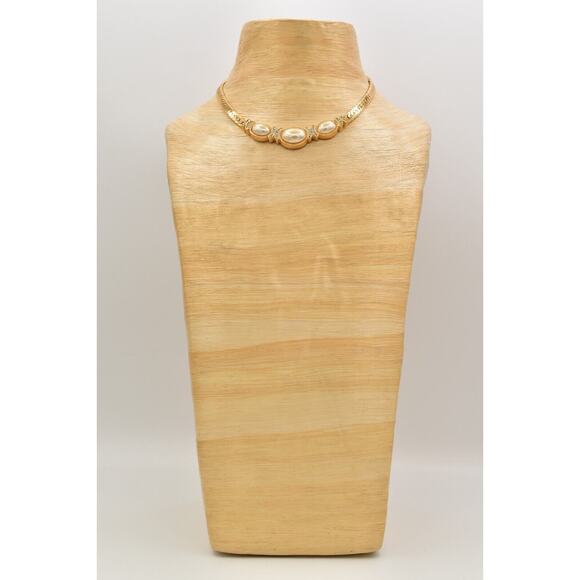 Diana Collar Necklace: Crystal